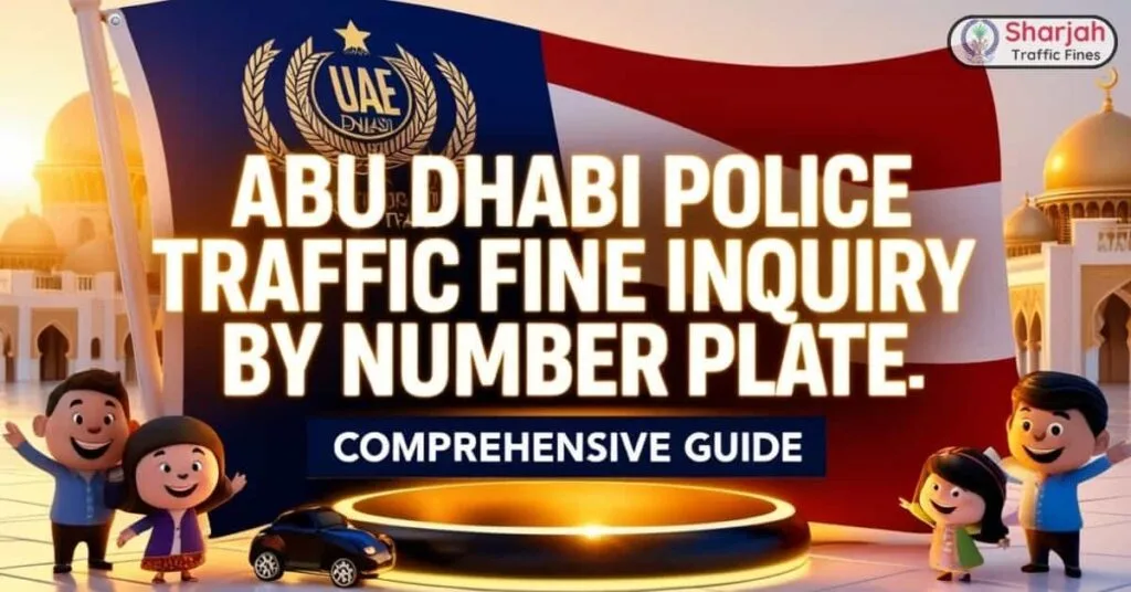 Abu Dhabi Police Traffic Fine Inquiry by Number Plate 2025: Comprehensive Guide