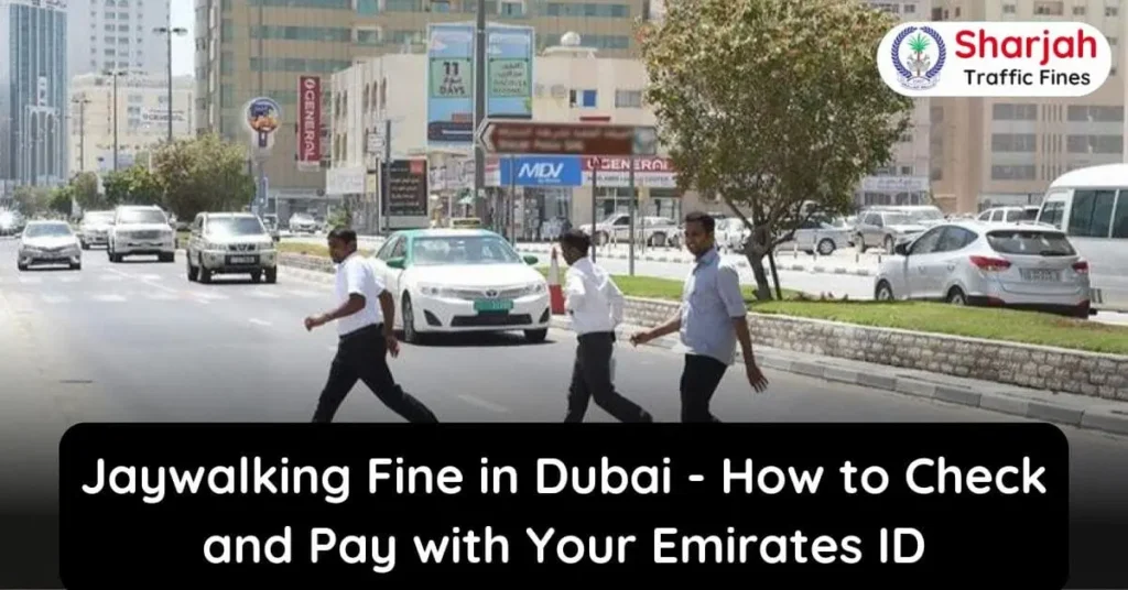Jaywalking Fine in Dubai - How to Check and Pay with Your Emirates ID