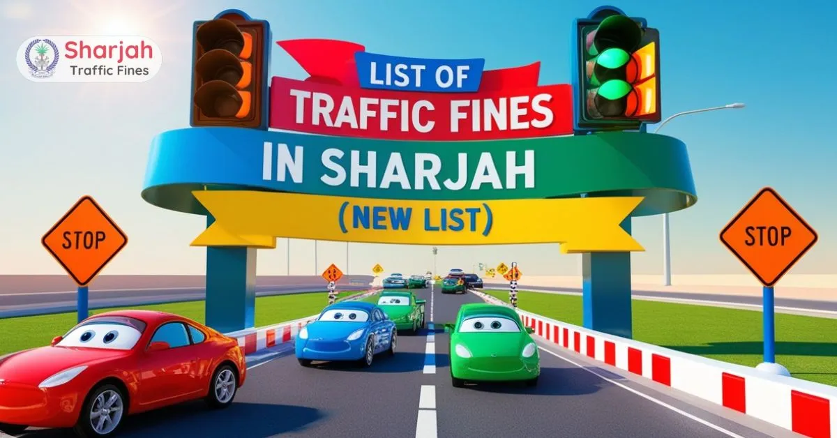 List of Traffic Fines in Sharjah 2025 (New List)