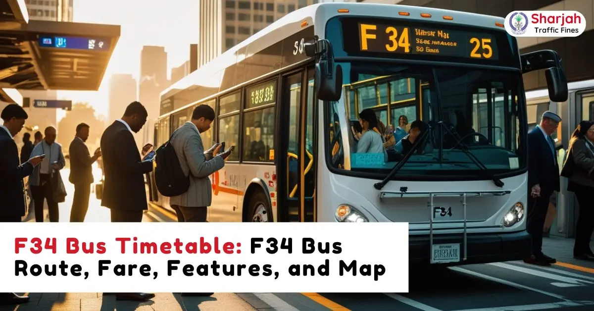 F34 Bus Timetable F34 Bus Route Fare Features and Map