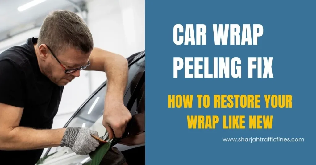 Car Wrap Peeling Fix | How to Restore Your Wrap Like New