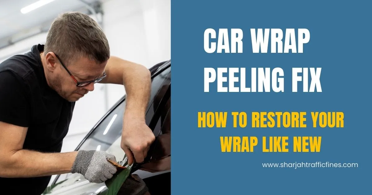 Car Wrap Peeling Fix | How to Restore Your Wrap Like New