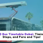 F40 Bus Timetable Dubai: Timings, Stops, and Fare and Tips!