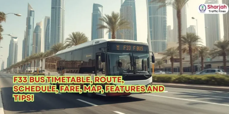 F33 Bus Timetable, Route, Schedule, Fare, Map, Features and Tips!