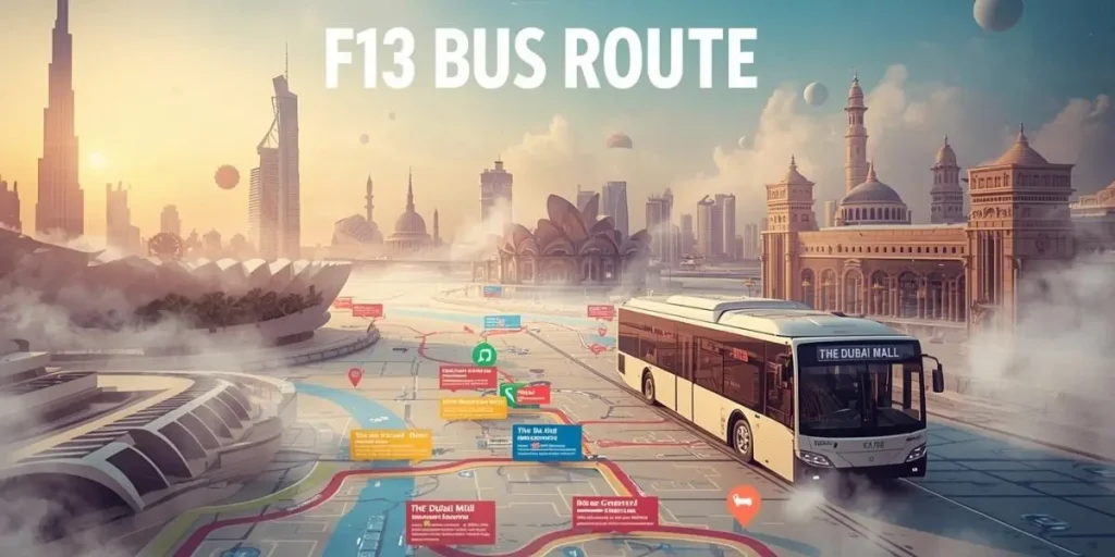 F13 Bus Schedule: Dubai Mall Metro Station to The Dubai Mall
