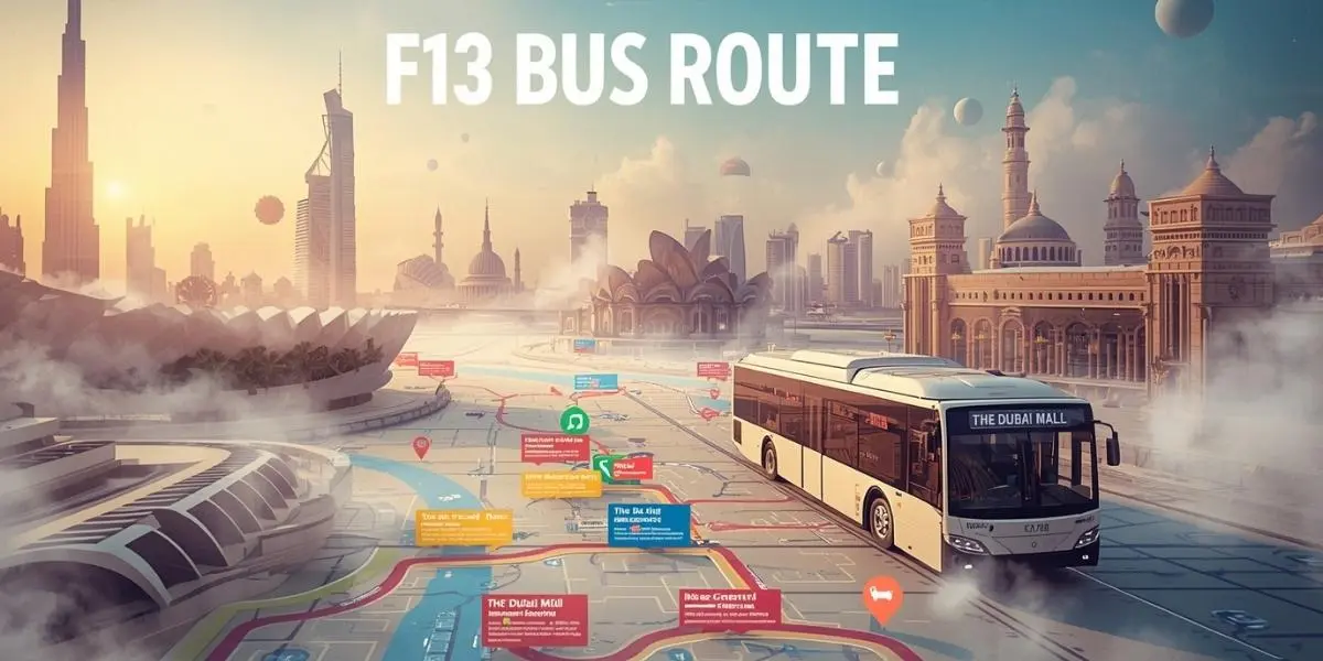 F13 Bus Schedule: Dubai Mall Metro Station to The Dubai Mall